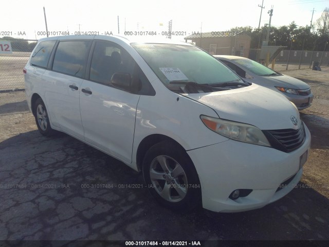 TOYOTA SIENNA 2012 5tdka3dc4cs011029