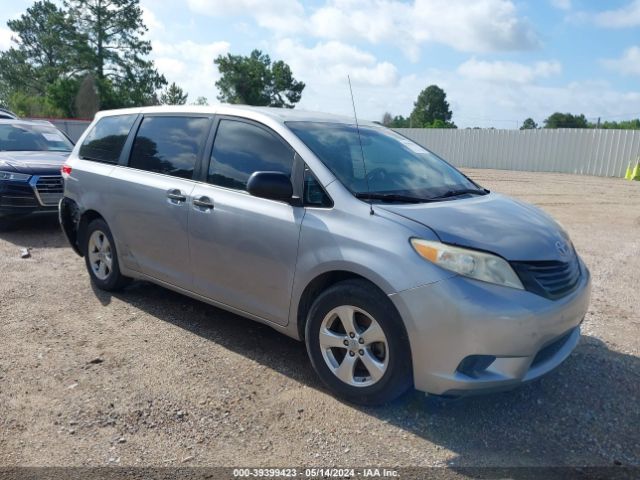 TOYOTA SIENNA 2012 5tdka3dc7cs014605