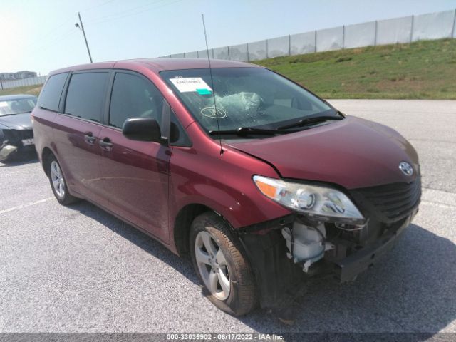 TOYOTA SIENNA 2011 5tdka3dc8bs007144