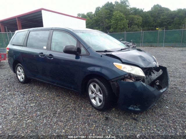 TOYOTA SIENNA 2011 5tdka3dc9bs005015