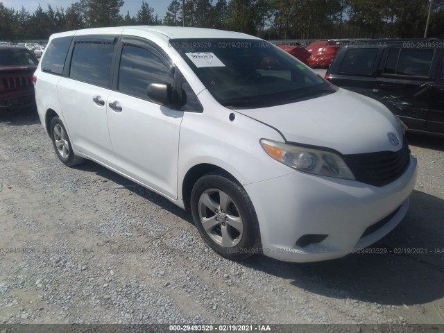 TOYOTA SIENNA 2011 5tdka3dcxbs001328