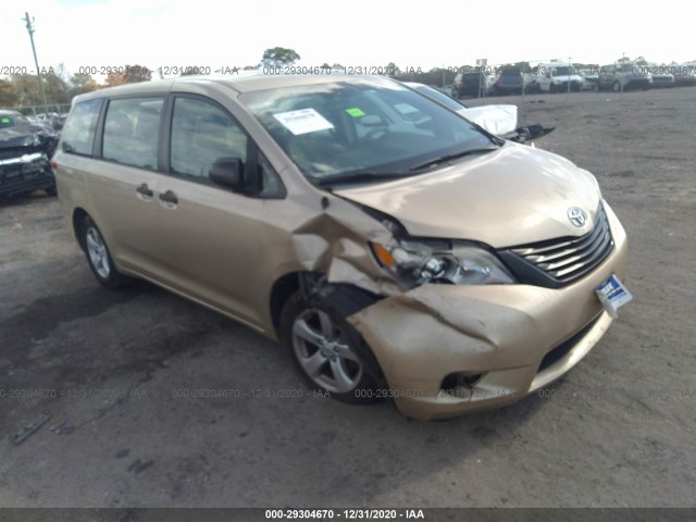 TOYOTA SIENNA 2011 5tdka3dcxbs002916