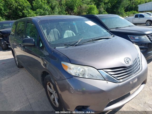 TOYOTA SIENNA 2011 5tdka3dcxbs004259