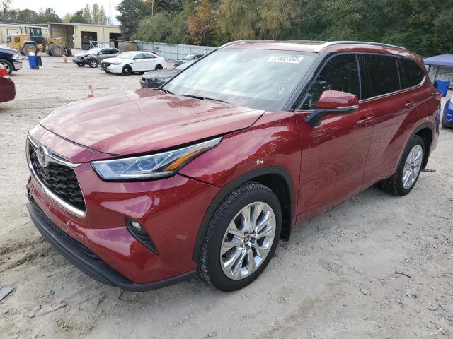 TOYOTA HIGHLANDER 2023 5tdkdrah3ps004833