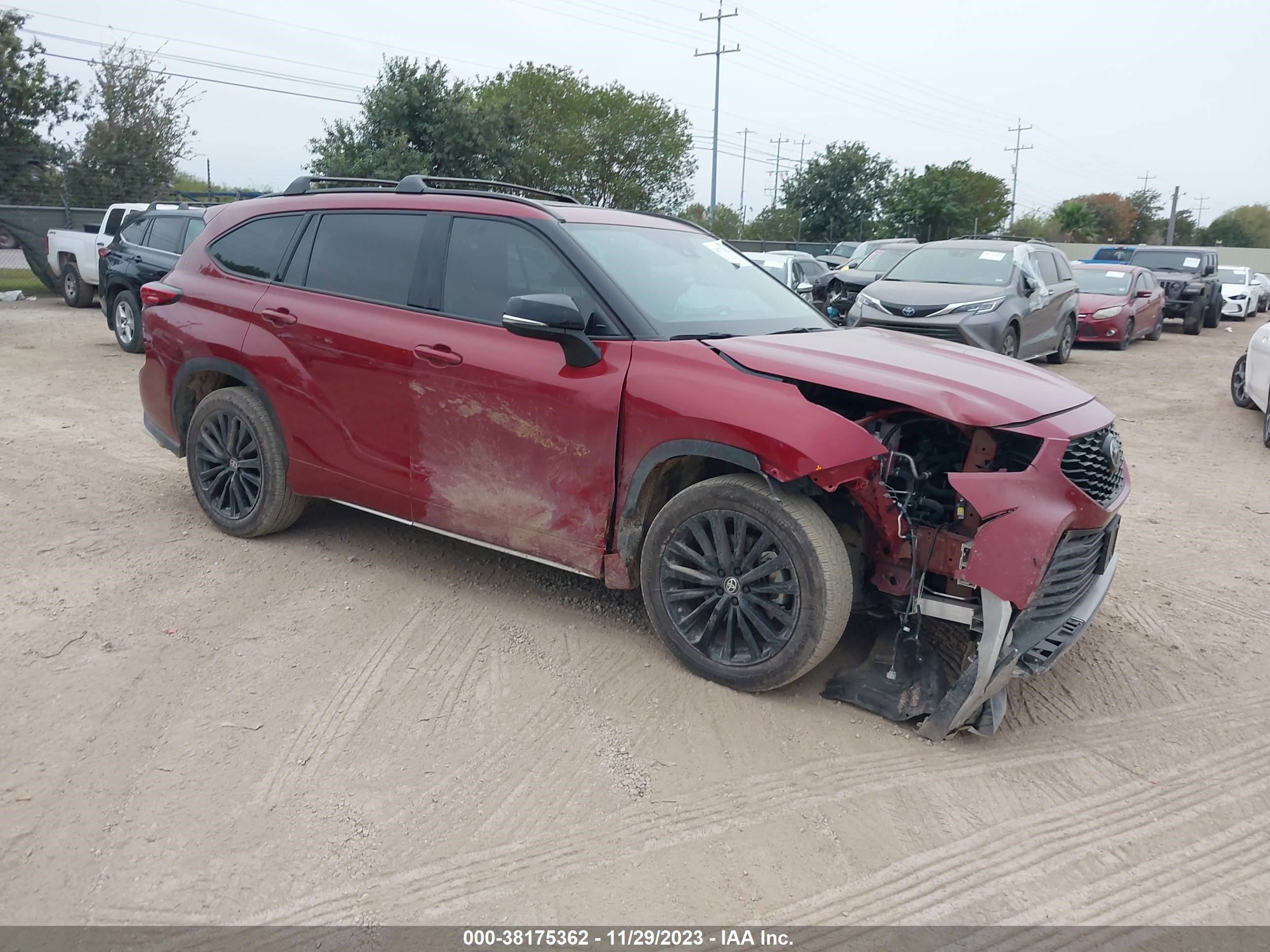 TOYOTA HIGHLANDER 2023 5tdkdrah4ps020670