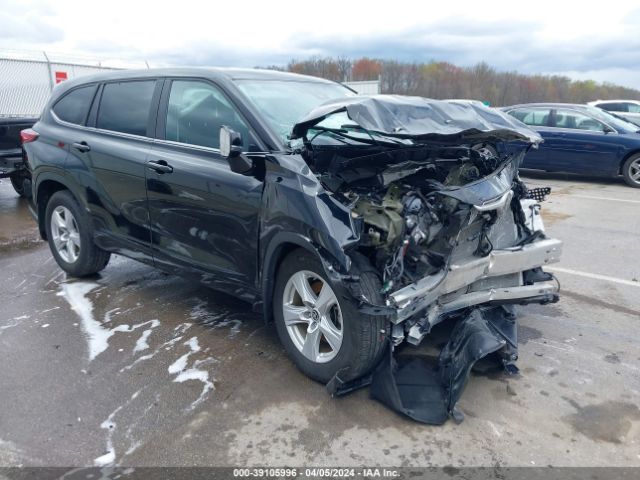 TOYOTA HIGHLANDER 2023 5tdkdrah5ps012433