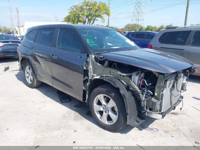 TOYOTA HIGHLANDER 2023 5tdkdrah7ps046647