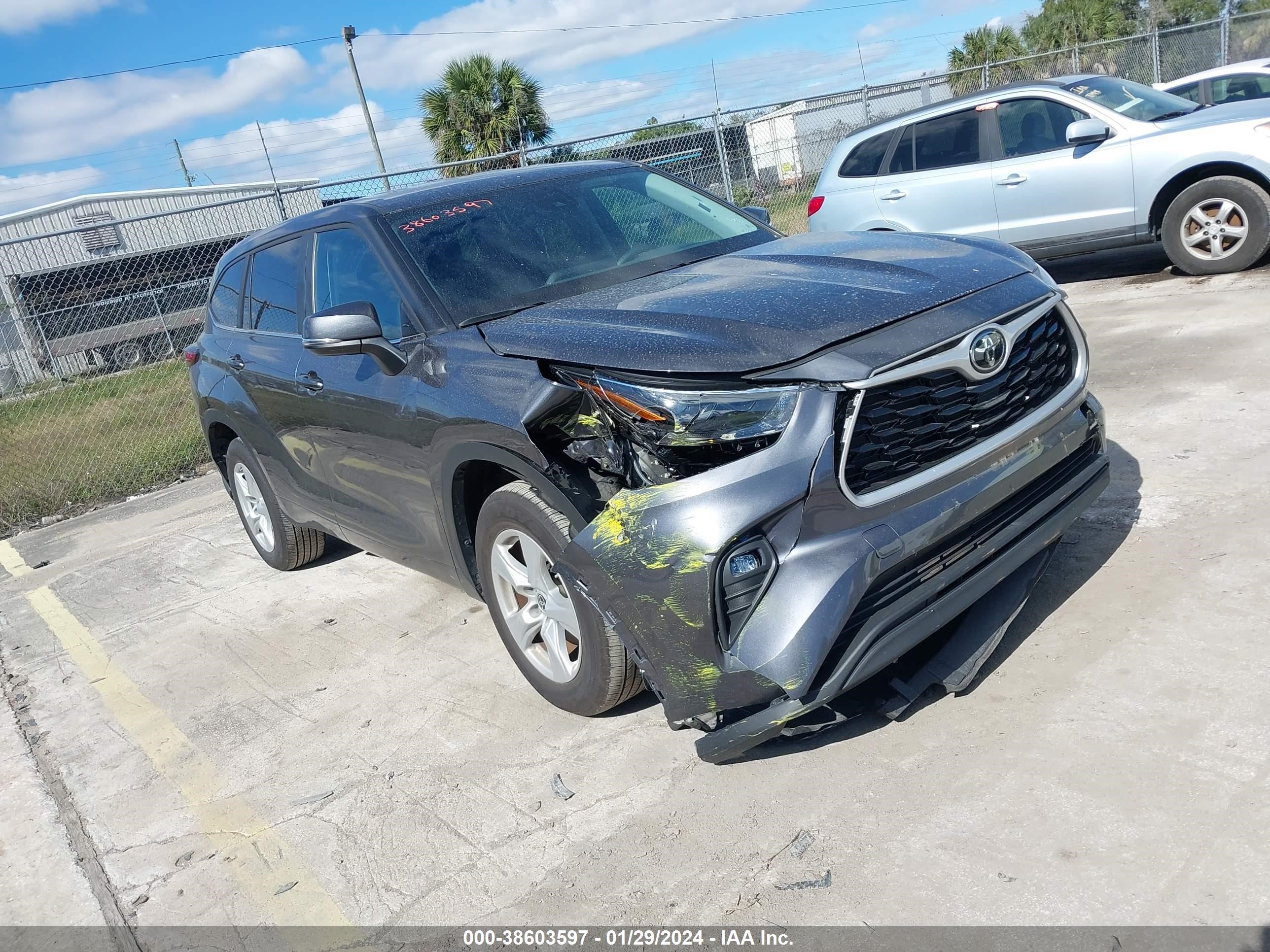 TOYOTA HIGHLANDER 2023 5tdkdrah8ps039559