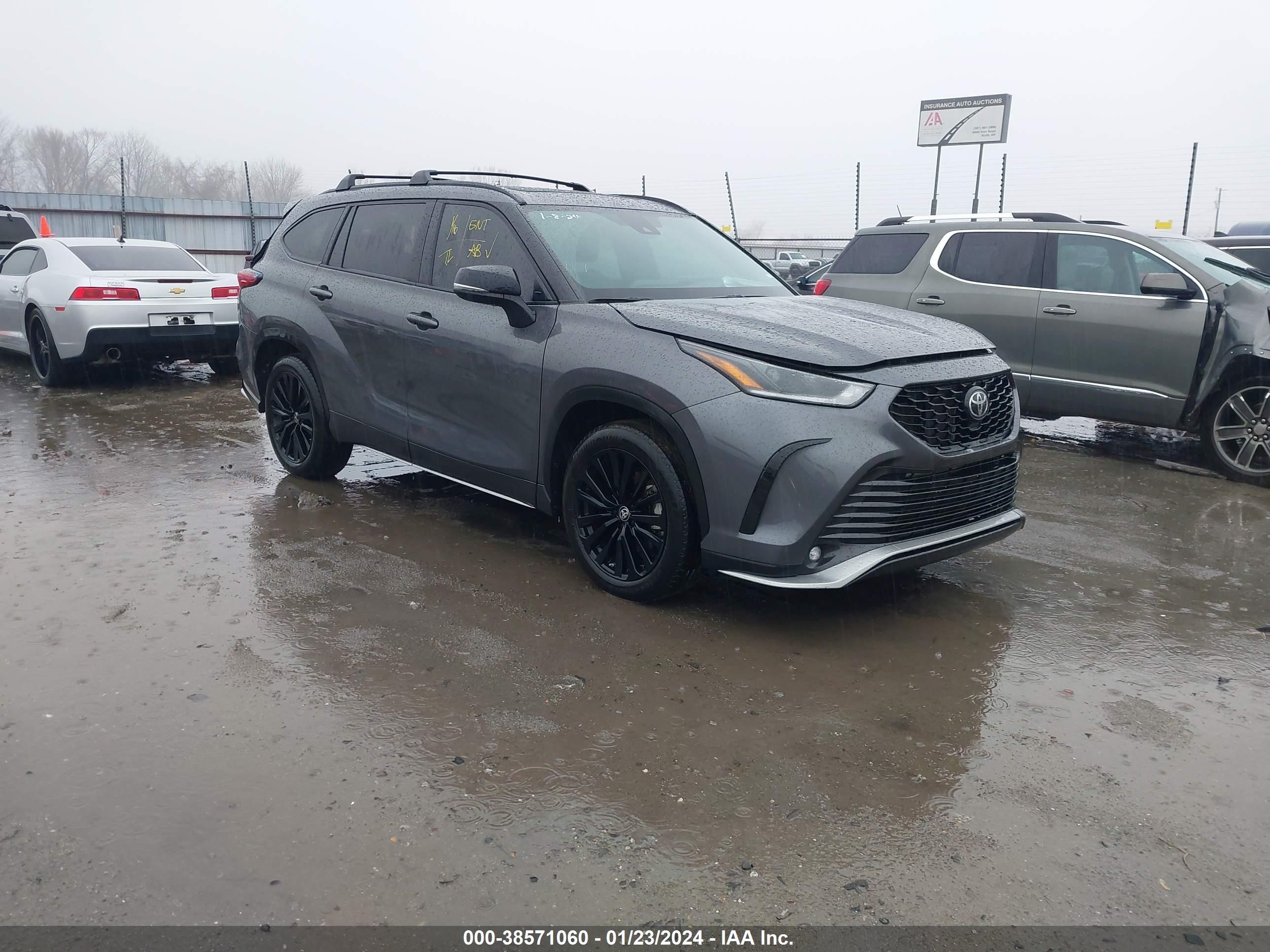 TOYOTA HIGHLANDER 2023 5tdkdrah9ps019076