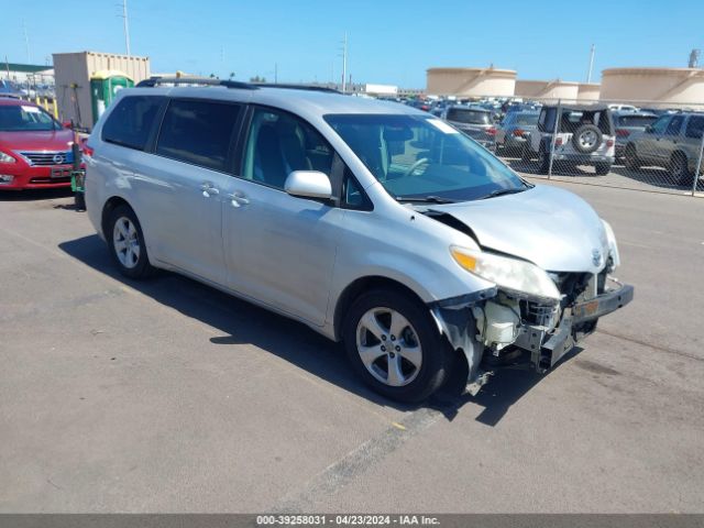 TOYOTA SIENNA 2012 5tdkk3dc0cs190232