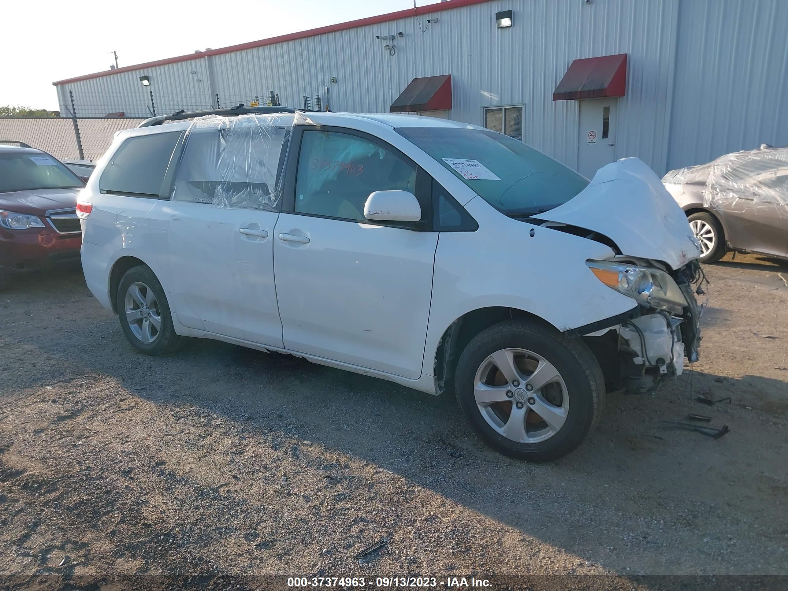 TOYOTA SIENNA 2012 5tdkk3dc0cs228588