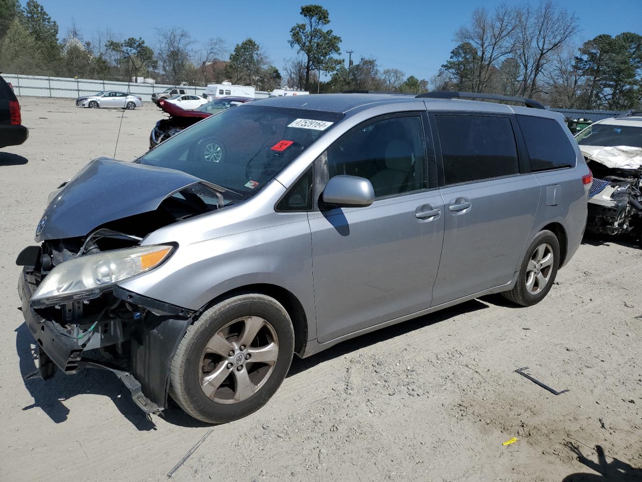 TOYOTA SIENNA 2012 5tdkk3dc0cs249893