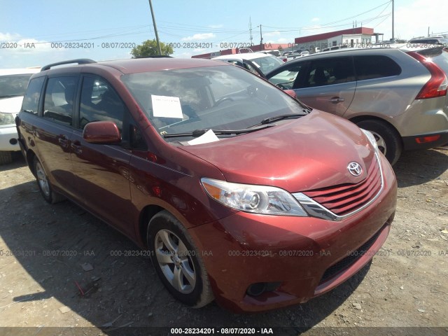 TOYOTA SIENNA 2016 5tdkk3dc0gs740289