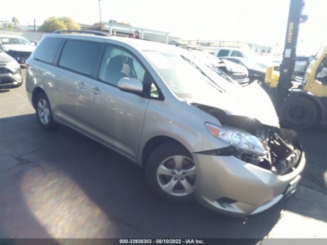 TOYOTA SIENNA 2016 5tdkk3dc0gs752443