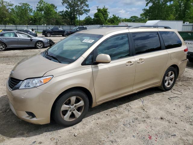 TOYOTA SIENNA LE 2011 5tdkk3dc1bs022145