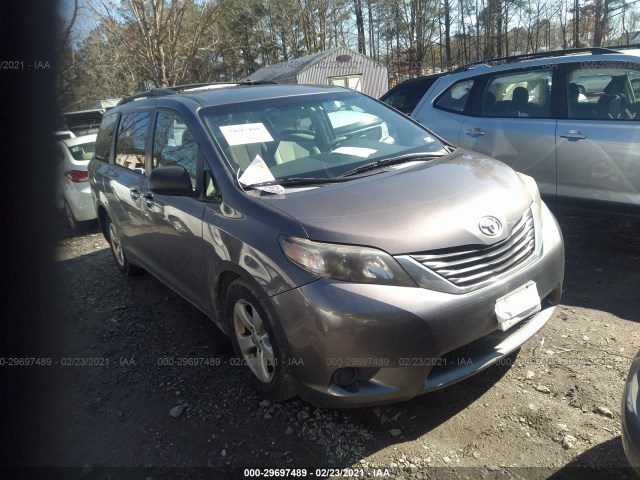 TOYOTA SIENNA 2011 5tdkk3dc1bs055212