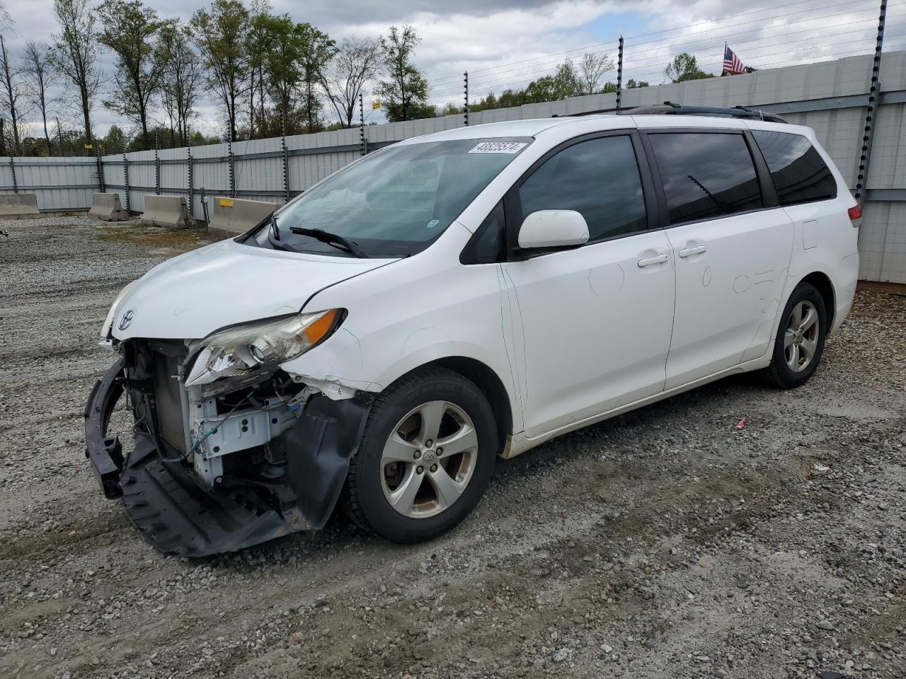 TOYOTA SIENNA 2011 5tdkk3dc1bs090106