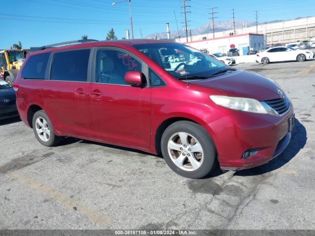 TOYOTA SIENNA 2012 5tdkk3dc1cs206535