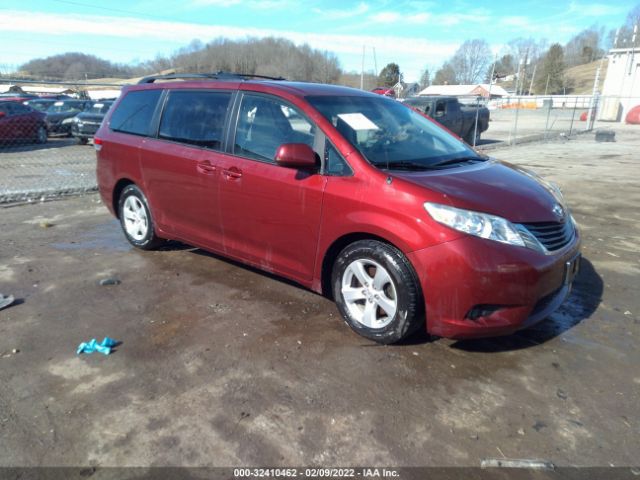 TOYOTA SIENNA 2012 5tdkk3dc1cs249532