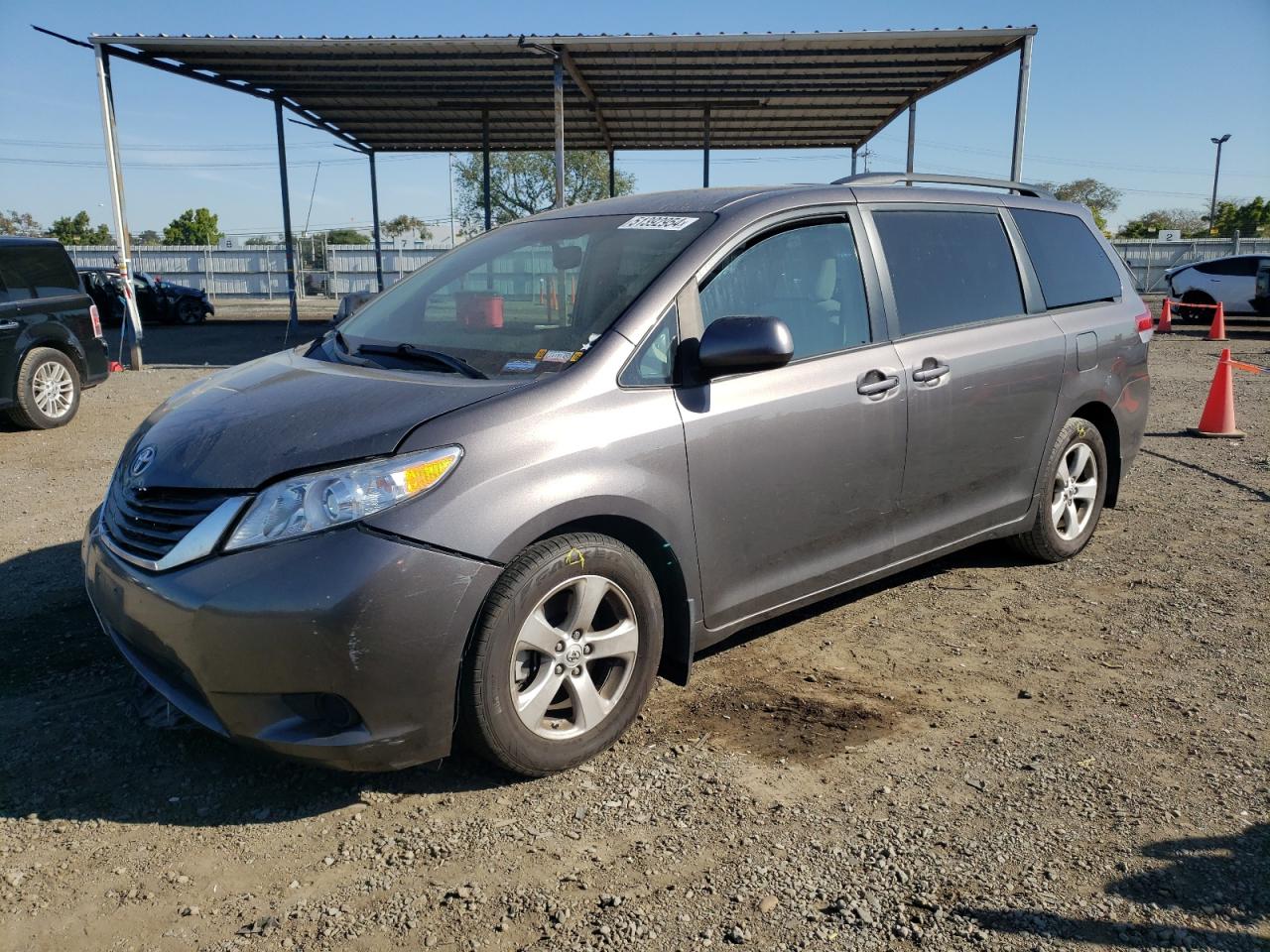 TOYOTA SIENNA 2012 5tdkk3dc1cs277802