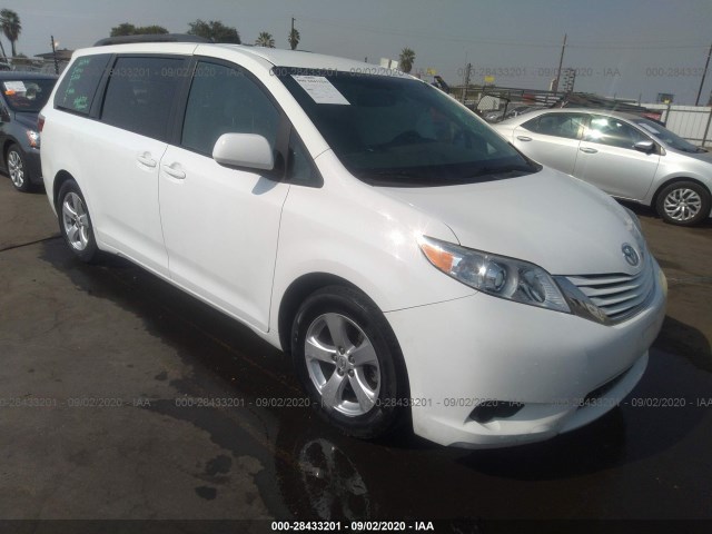 TOYOTA SIENNA 2016 5tdkk3dc1gs739233