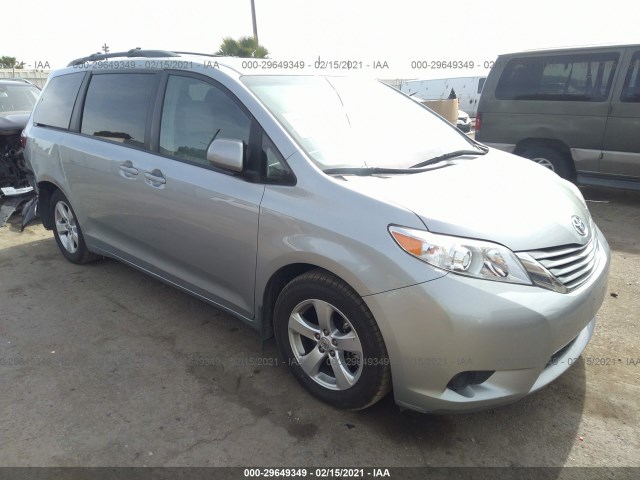 TOYOTA SIENNA 2016 5tdkk3dc1gs750748