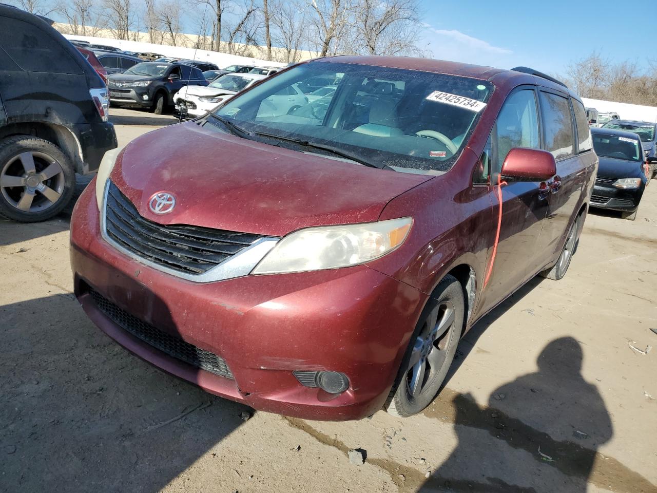 TOYOTA SIENNA 2011 5tdkk3dc2bs059415