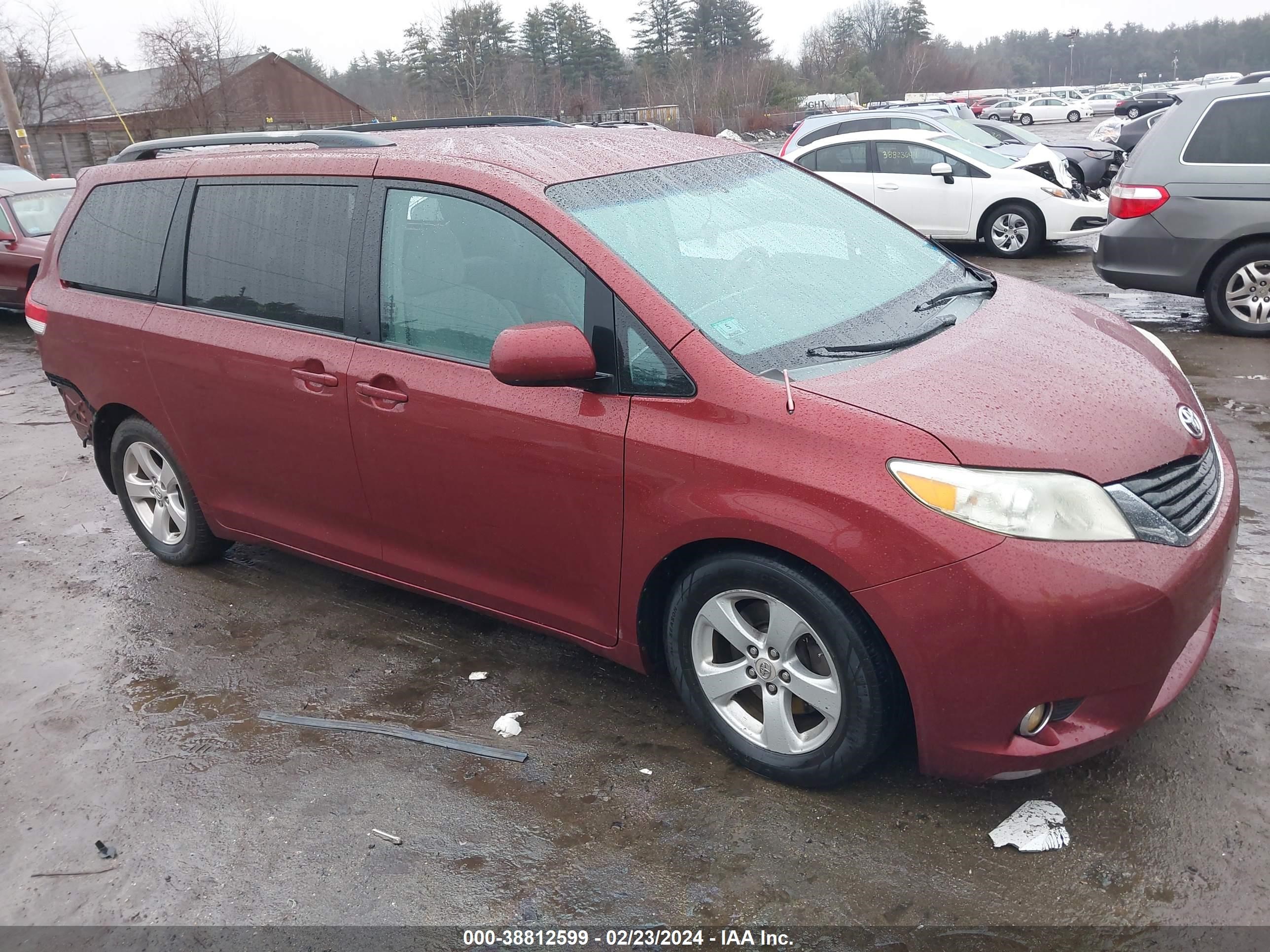 TOYOTA SIENNA 2013 5tdkk3dc2ds303213