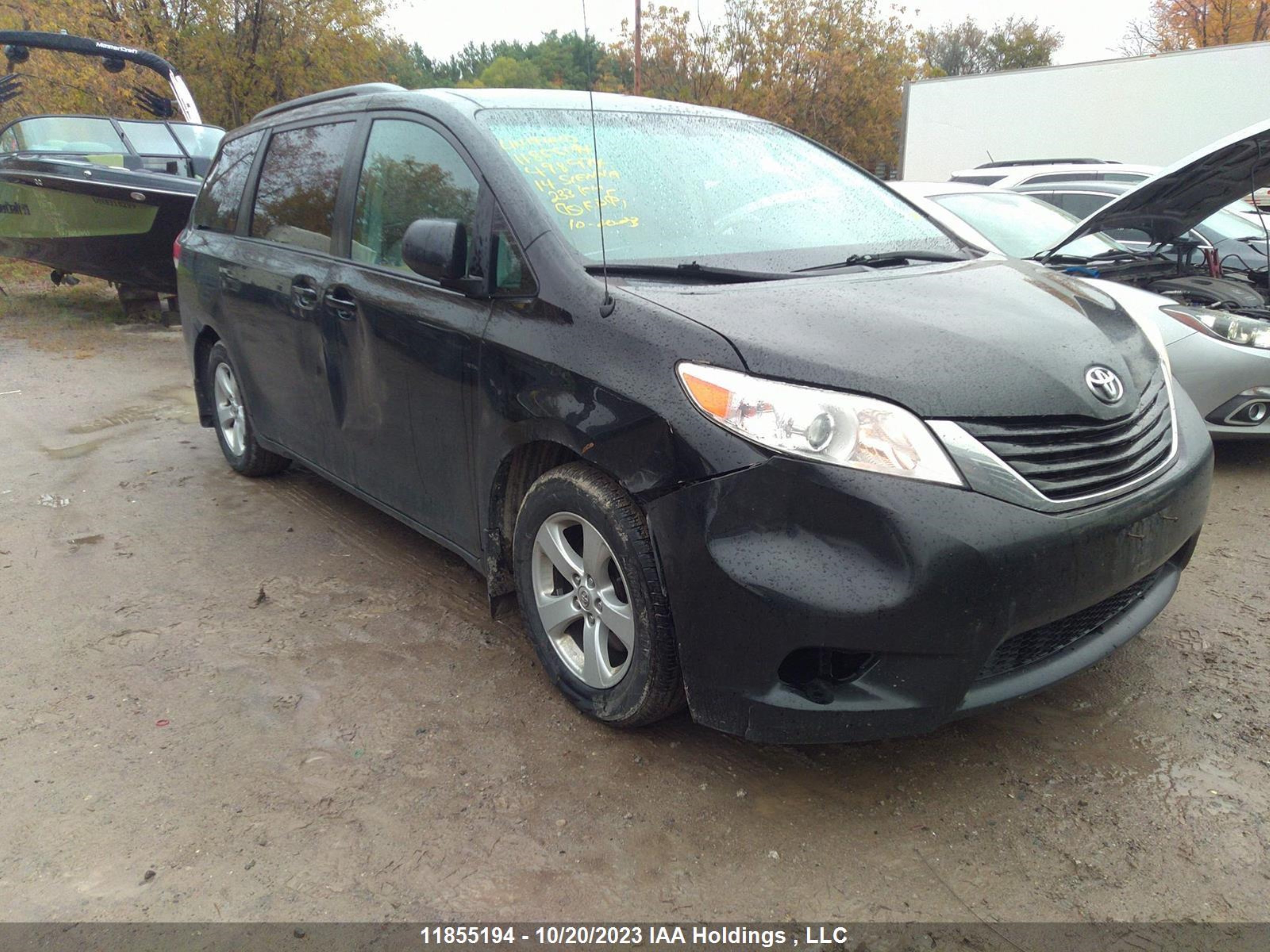 TOYOTA SIENNA 2014 5tdkk3dc2es498974