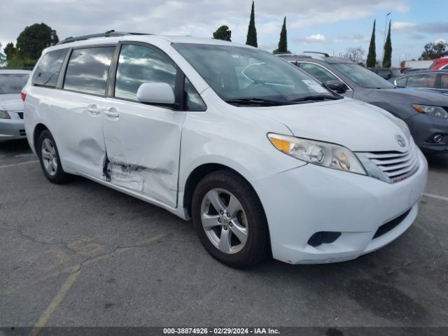 TOYOTA SIENNA 2015 5tdkk3dc2fs617673