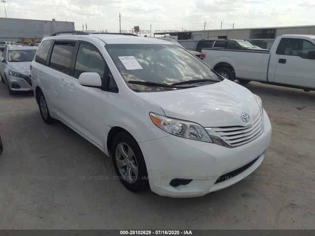 TOYOTA SIENNA 2015 5tdkk3dc2fs646462