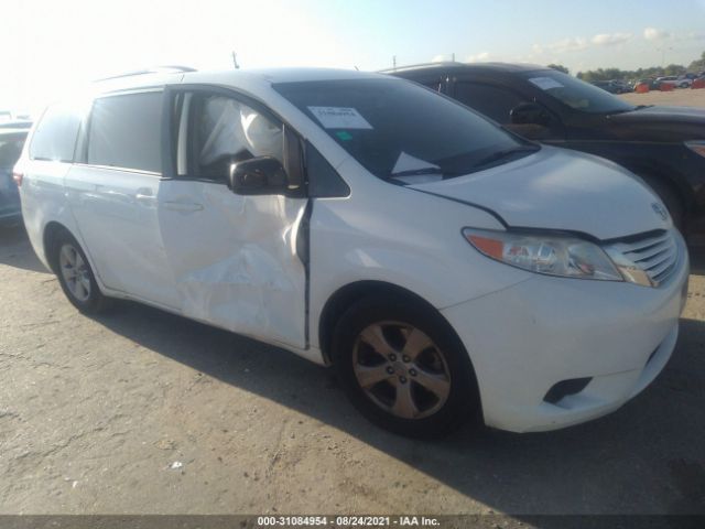 TOYOTA SIENNA 2016 5tdkk3dc2gs719556