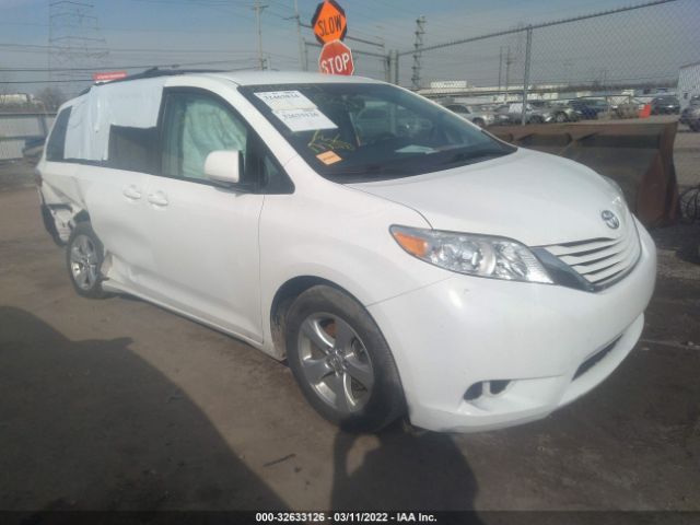 TOYOTA SIENNA 2016 5tdkk3dc2gs726605