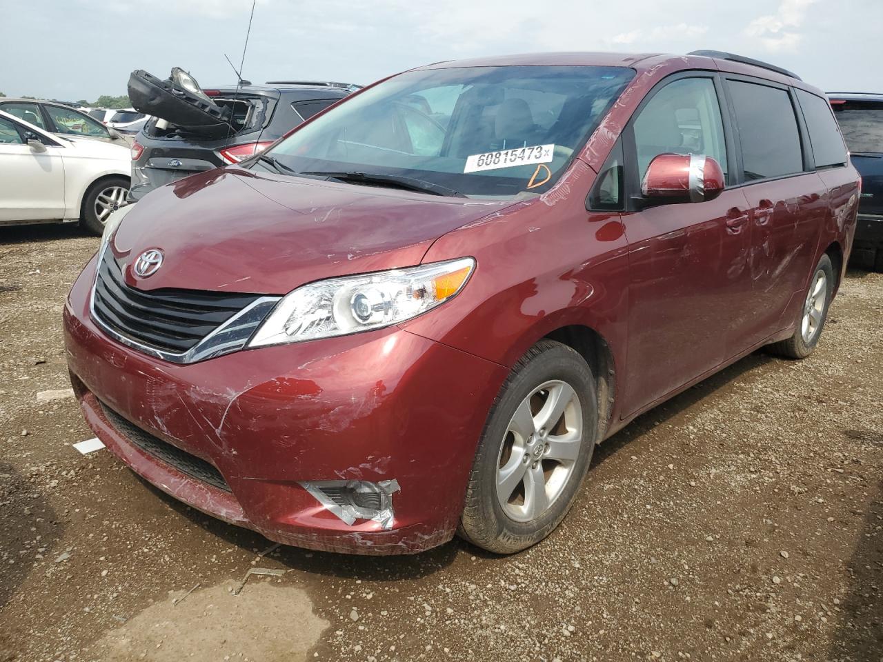 TOYOTA SIENNA 2012 5tdkk3dc3cs208660