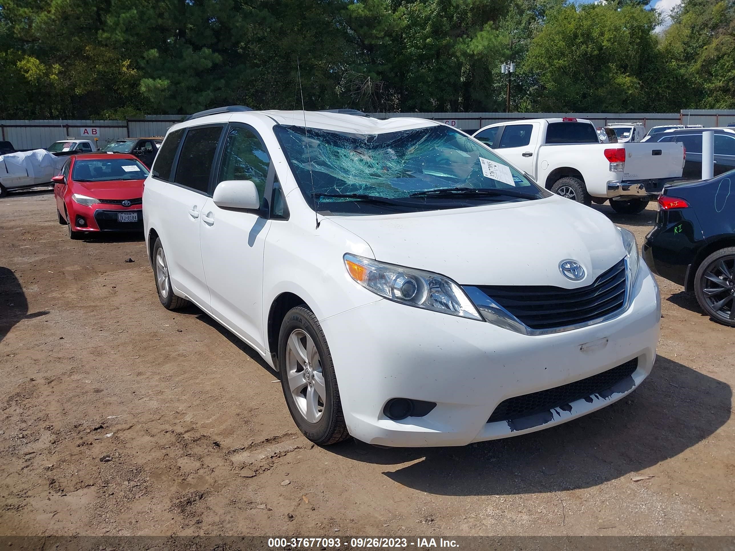 TOYOTA SIENNA 2013 5tdkk3dc3ds339959