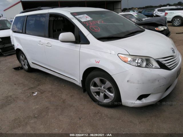 TOYOTA SIENNA 2015 5tdkk3dc3fs547696