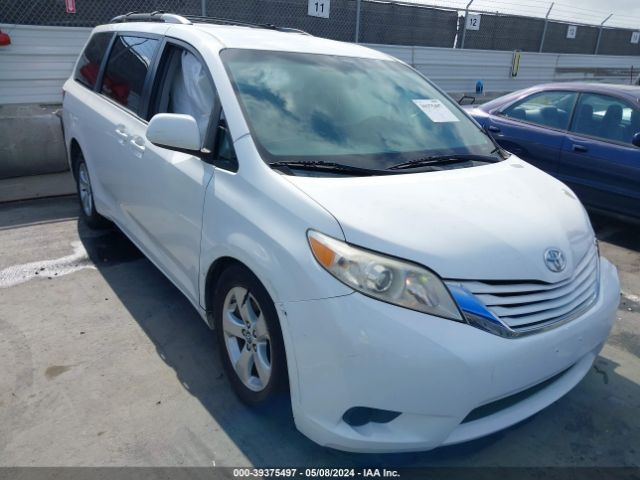 TOYOTA SIENNA 2016 5tdkk3dc3gs712020