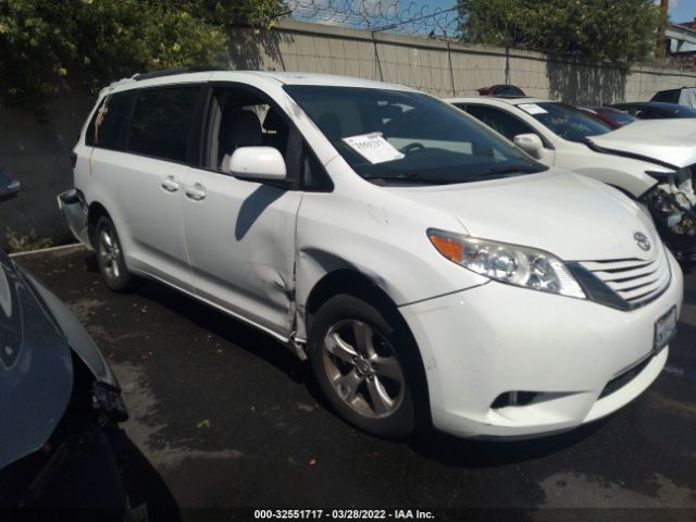 TOYOTA SIENNA 2016 5tdkk3dc3gs729335