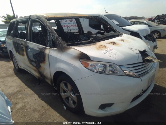 TOYOTA SIENNA 2016 5tdkk3dc3gs759550