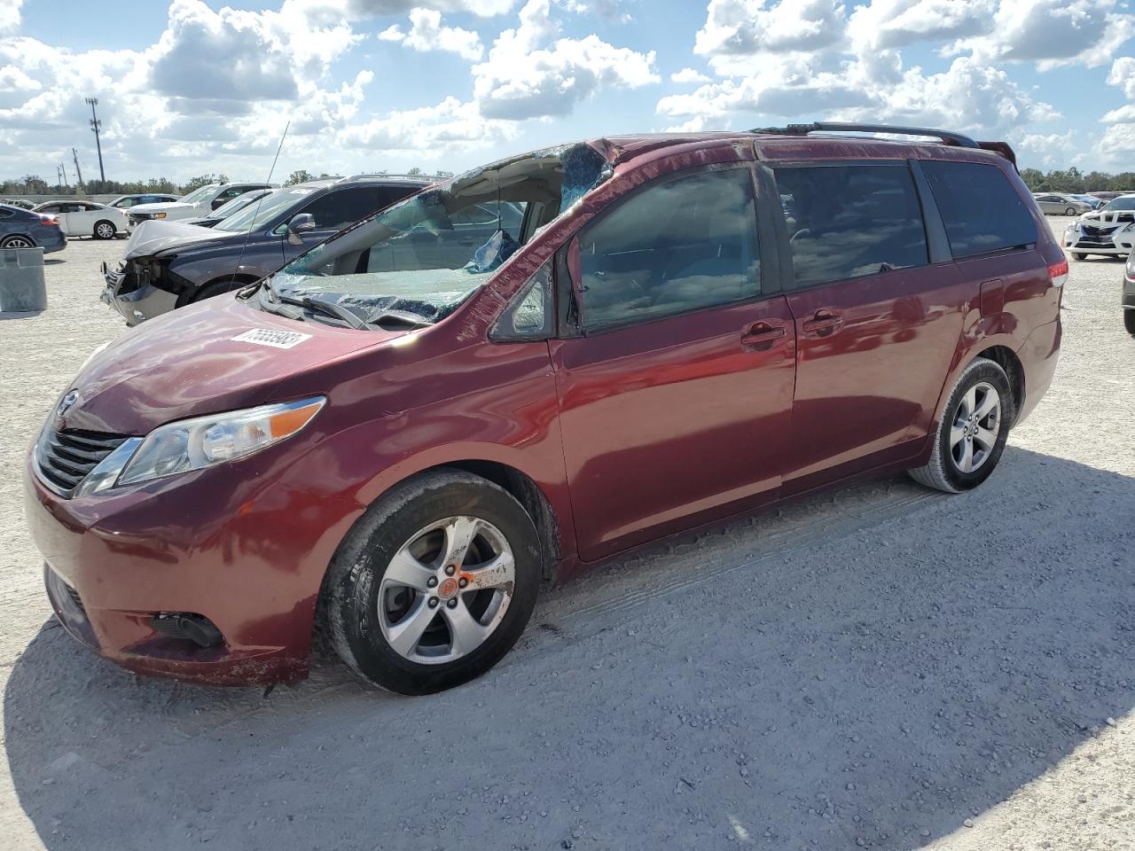 TOYOTA SIENNA 2011 5tdkk3dc4bs140416