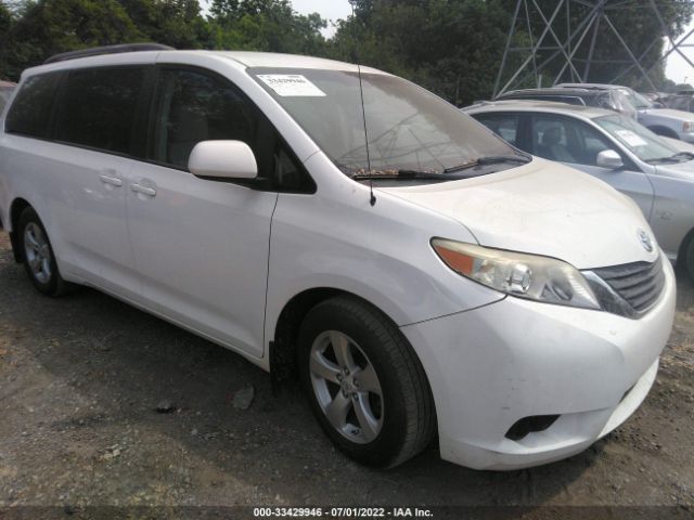 TOYOTA SIENNA 2012 5tdkk3dc4cs204116