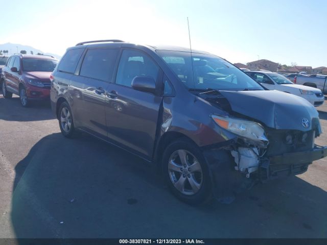 TOYOTA SIENNA 2012 5tdkk3dc4cs222910