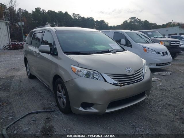 TOYOTA SIENNA 2016 5tdkk3dc4gs729702