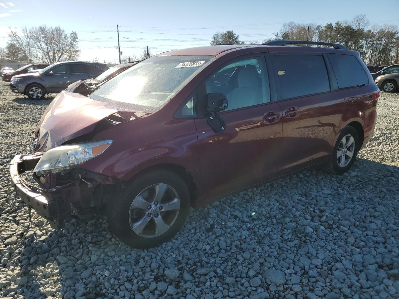 TOYOTA SIENNA 2015 5tdkk3dc5fs633222