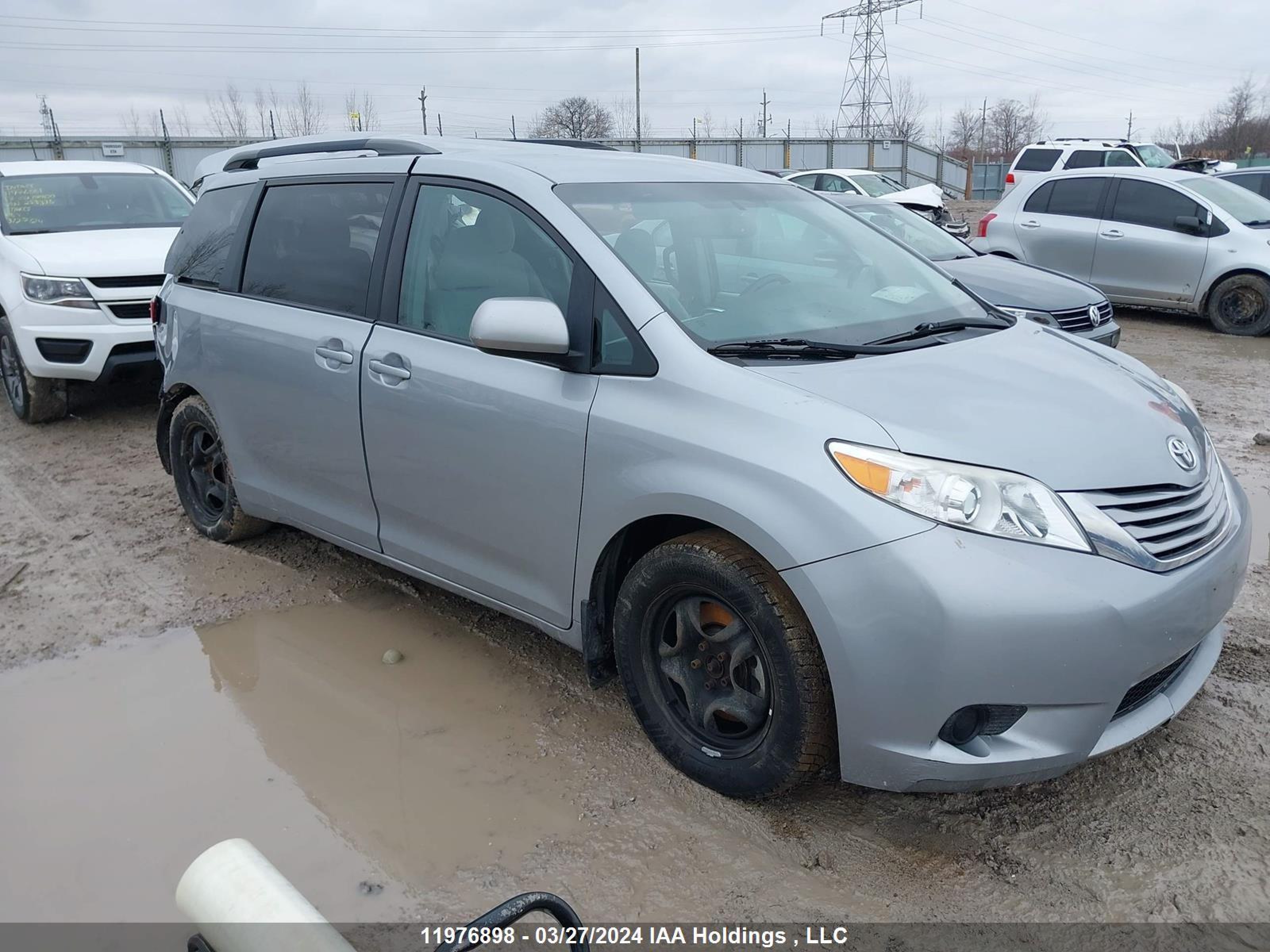 TOYOTA SIENNA 2016 5tdkk3dc5gs728770