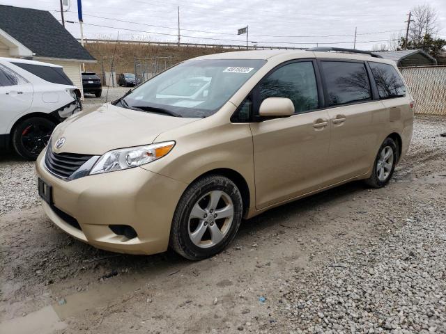 TOYOTA SIENNA LE 2012 5tdkk3dc6cs176948