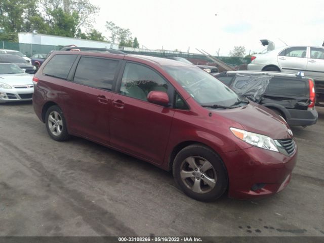 TOYOTA SIENNA 2014 5tdkk3dc6es486603