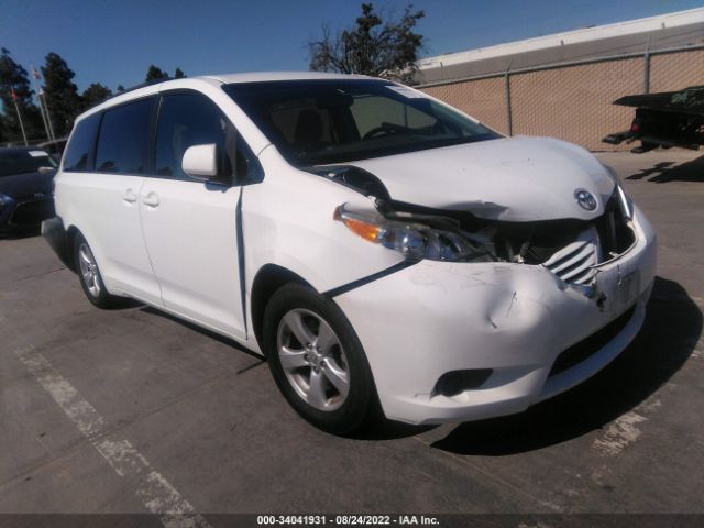 TOYOTA SIENNA 2015 5tdkk3dc6fs576030