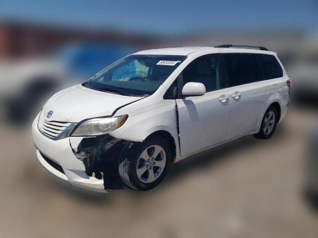 TOYOTA SIENNA LE 2015 5tdkk3dc6fs586363