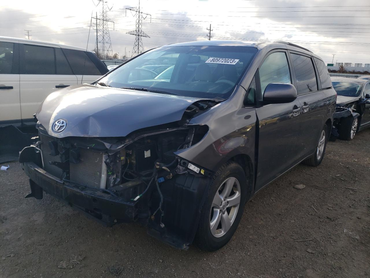 TOYOTA SIENNA 2012 5tdkk3dc7cs209486